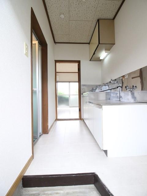 玄関　ガスコンロ設置可タイプになります。