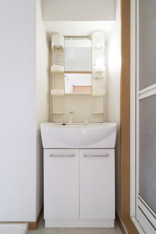 洗面設備　図面と現状に相違がある場合には現状を優先