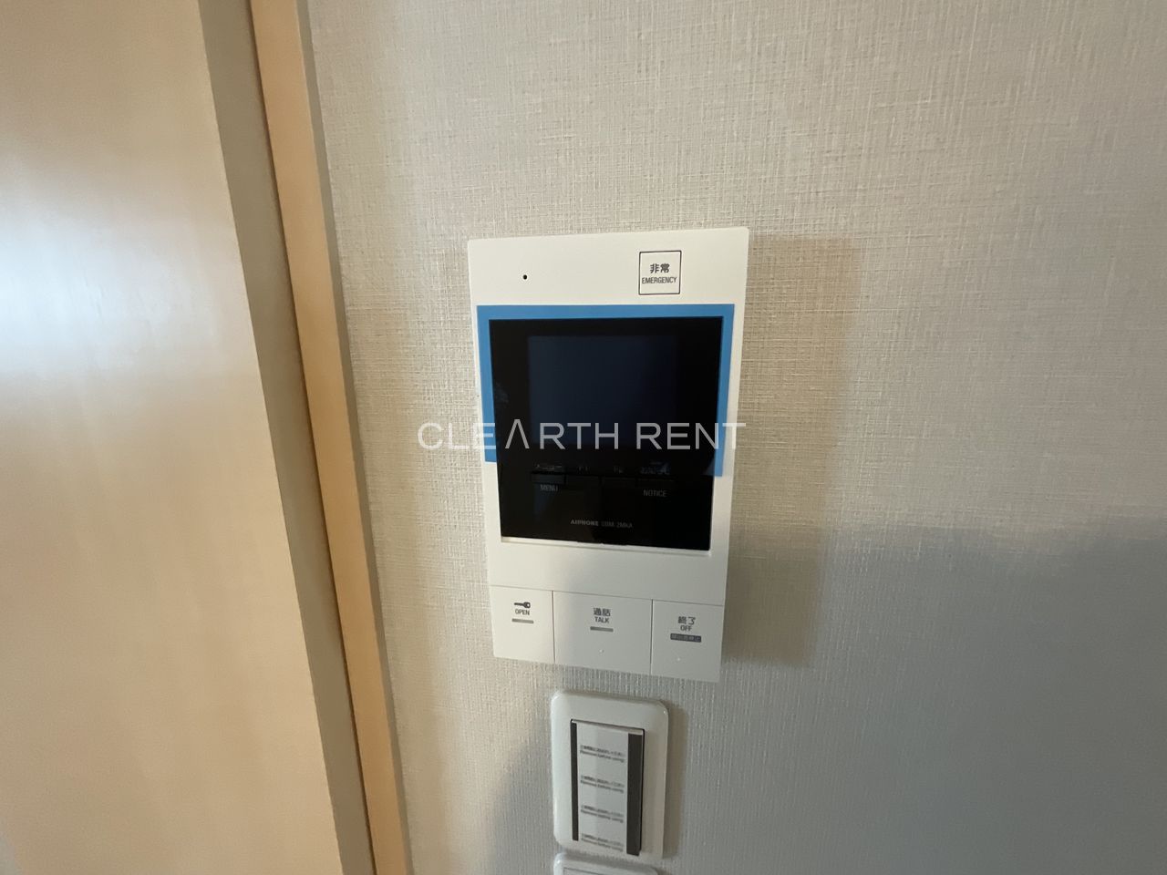 セキュリティ　モニタ付きインターホン