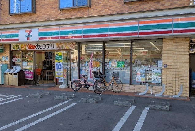コンビニ　セブンイレブン針ヶ谷店（コンビニ）まで395m