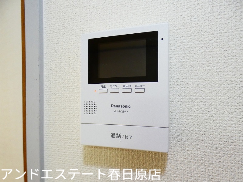 セキュリティ　訪問者を確認できます