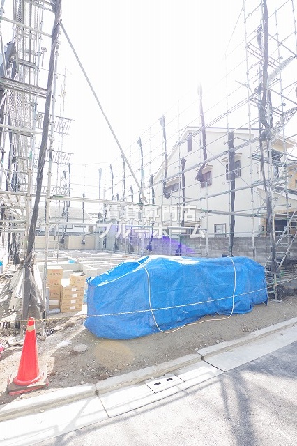 建物外観　建築中です！