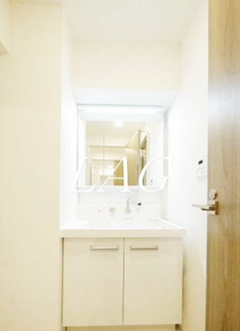 洗面設備　洗面台です。