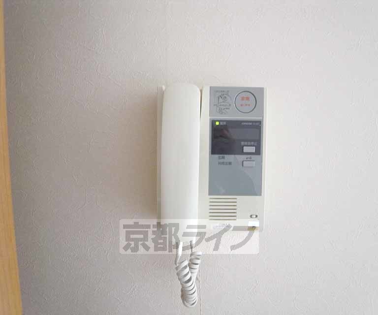 セキュリティ　ＴＶフォンで、来客チェック。