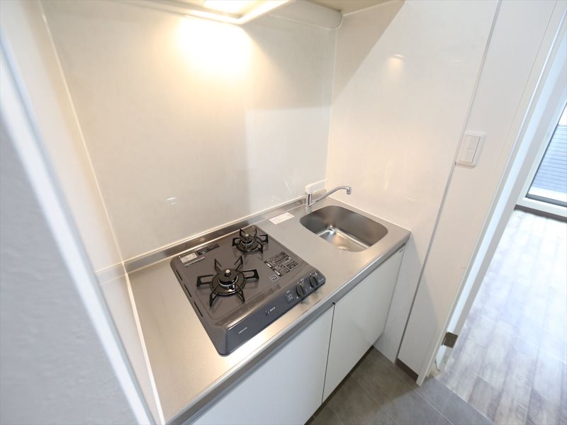 キッチン　システムキッチン　2口ガスコンロ