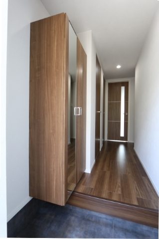 玄関　スッキリとした玄関ですね