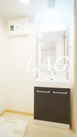 洗面設備　洗面台です。