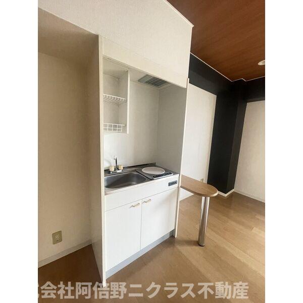 キッチン　内装は別部屋の参考写真です。