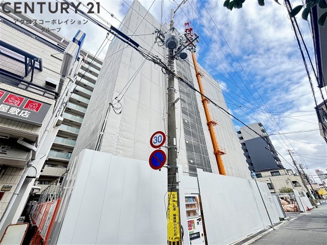 建物外観　エレベーターがあり高層階も楽々♪