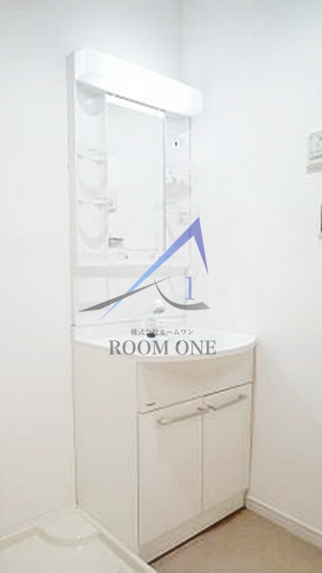 洗面設備　洗面台です。