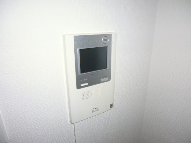 セキュリティ　TVモニター付きインターホン！