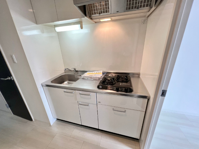 キッチン　テレビ付きモニターホン付きです