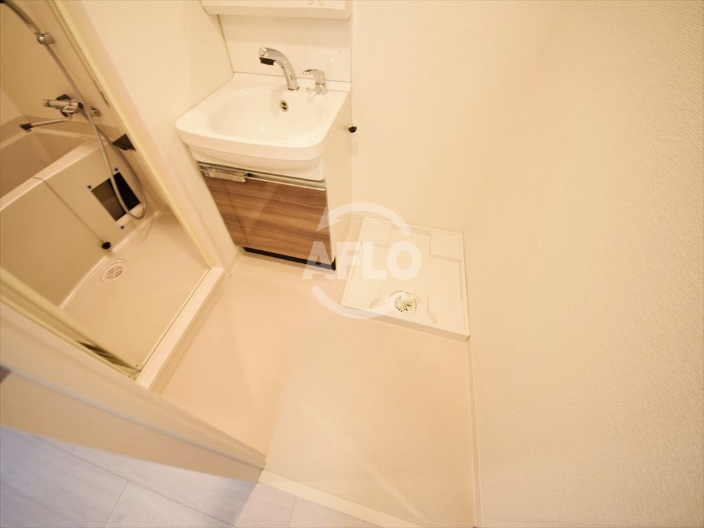 洗面設備　ララプレイス森ノ宮ベーネ　洗面脱衣所