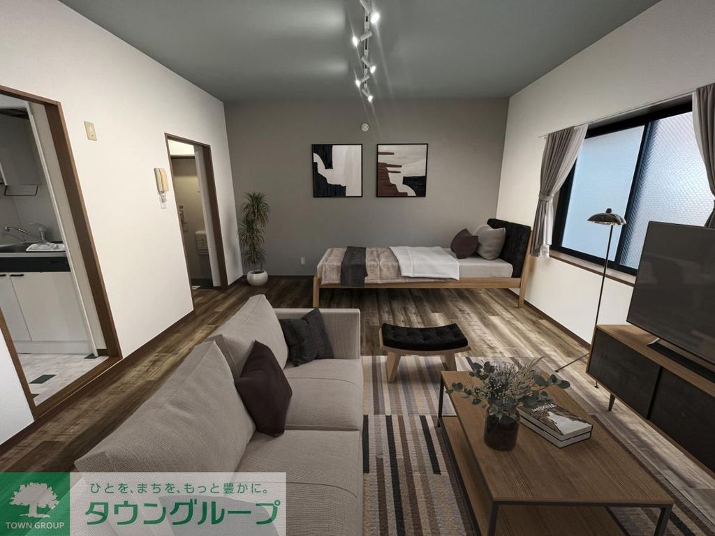 居室・リビング　【本物件に家具・家電は付帯しません】