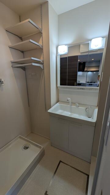 洗面設備　洗面所です