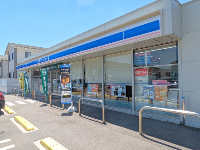 コンビニ　ローソン　福島岡部店（コンビニ）まで60m