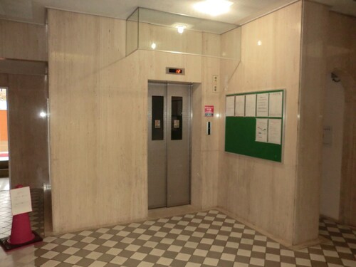 その他共有部分　エレベーター　※前回募集時2015年10月撮影の写真