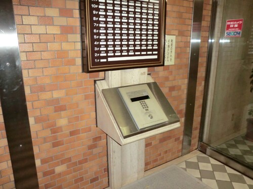 セキュリティ　オートロック　※前回募集時2015年10月撮影の写真