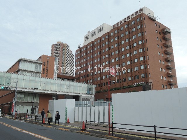 病院　東京女子医科大学病院（病院）まで840m