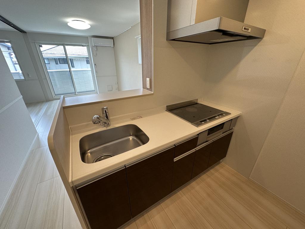 キッチン　同施工物件の写真になります。