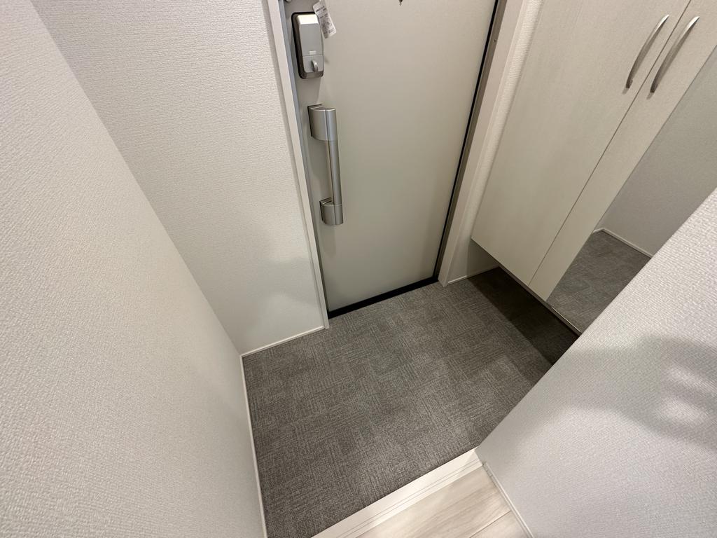 玄関　同施工物件の写真になります。