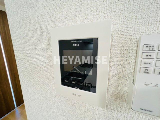 セキュリティ　※室内画像は別号室のもの