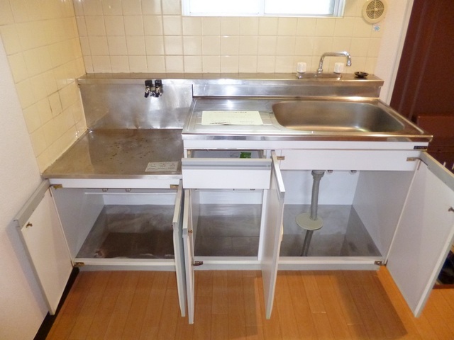 キッチン　2口ガスコンロ設置可！！