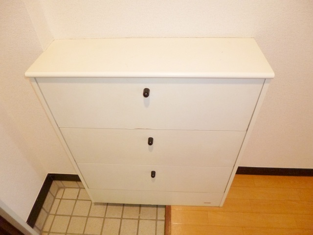玄関　下駄箱付いてます。