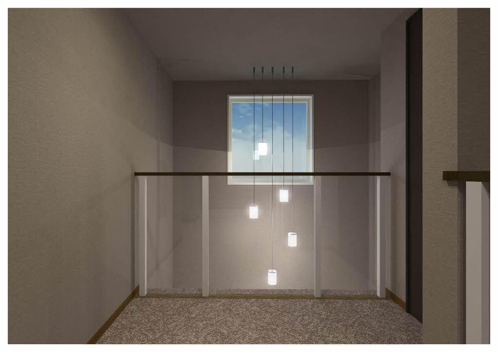 建物外観　完成予想図（共用部）