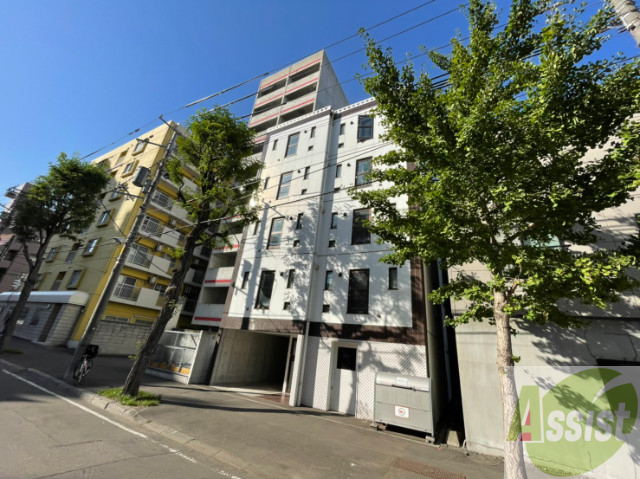 建物外観　札幌市中央区南３条東「ツヴァイトロジック」