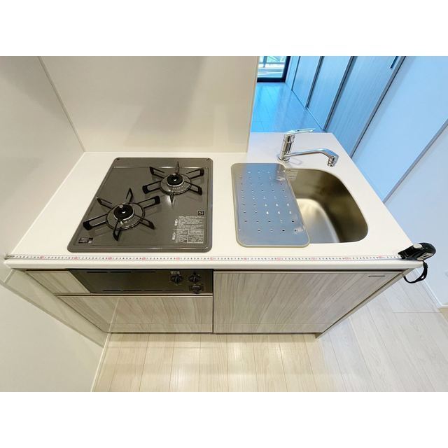 キッチン　２口ガスコンロ