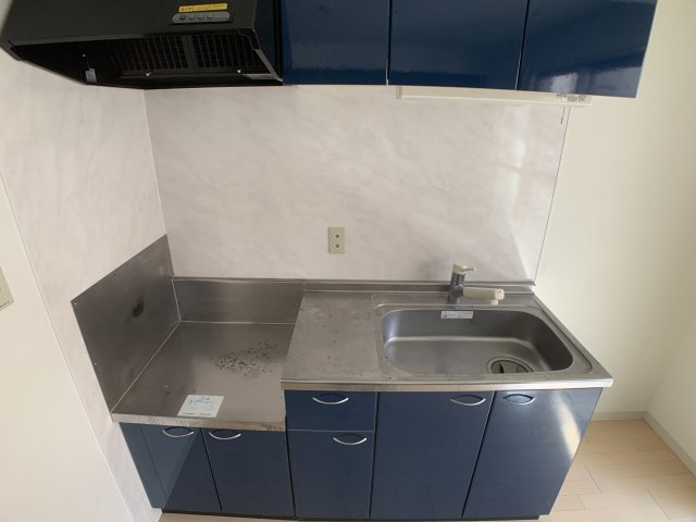 キッチン　ガスコンロ設置可！