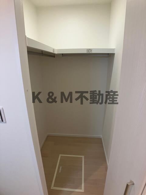 収納　収納のためのスペースです