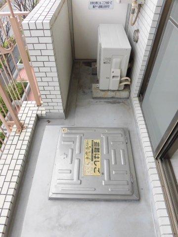 バルコニー　三越ゼームス坂マンション　※別部屋参考