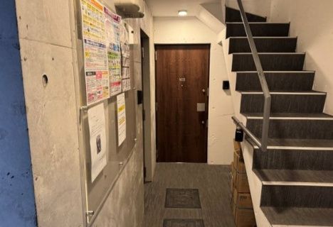 エントランス　毎日通るエントランス♪