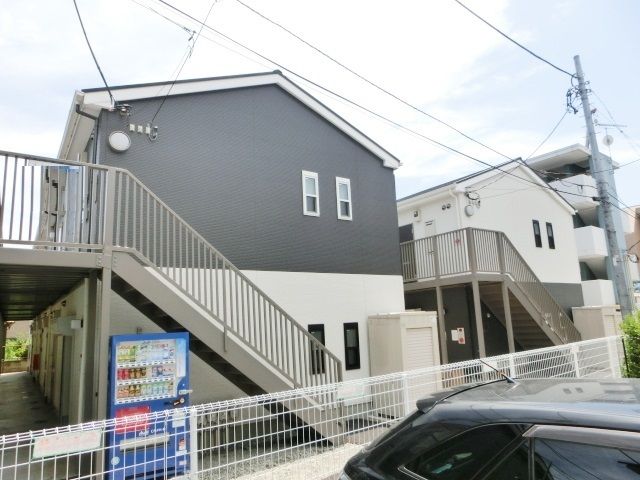 建物外観　可愛いペットと暮らせる物件です。