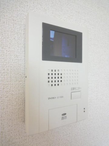 セキュリティ　モニター付きインターホンです