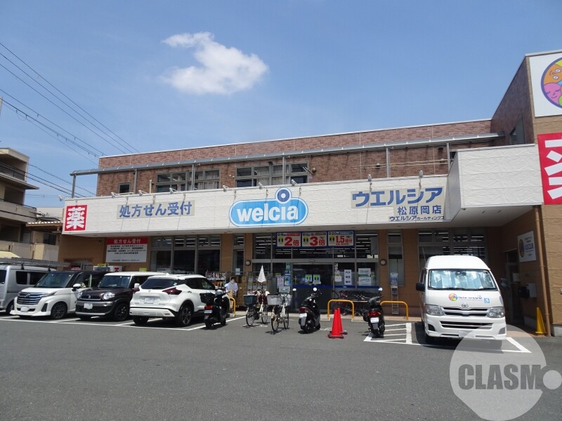 ドラックストア　ウエルシア松原岡店（ドラッグストア）まで1348m