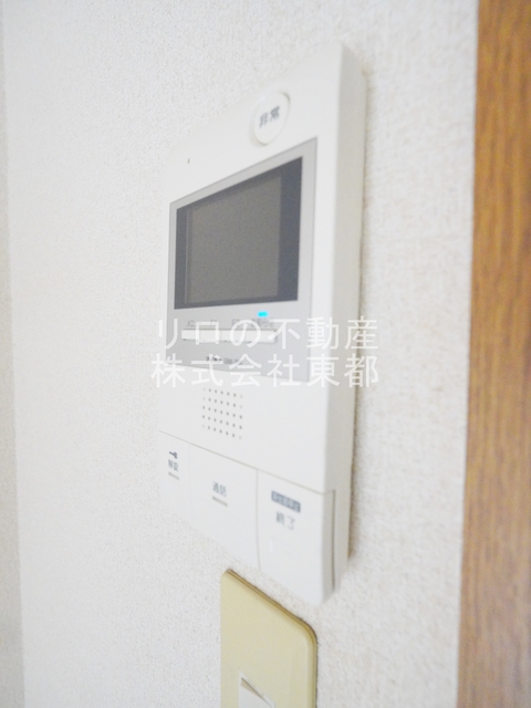 セキュリティ　訪問者が一目で分かるＴＶモニタ付インターホンです！