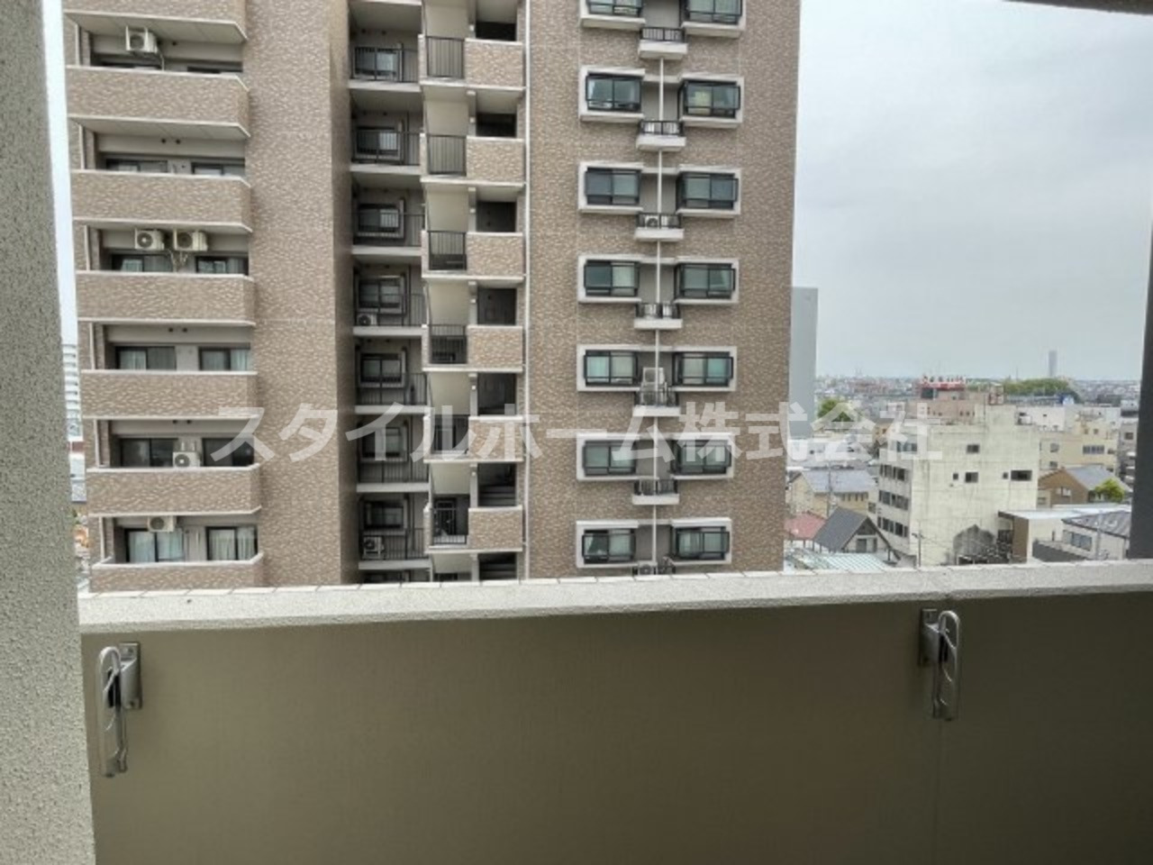 眺望　南向きです。