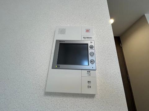セキュリティ　カメラ付インターホン（イメージ）