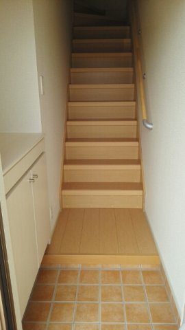 玄関　明るい玄関です