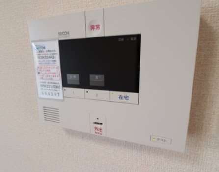 セキュリティ　202号室の写真
