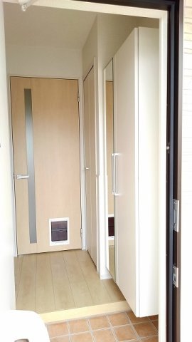 玄関　落ち着いた玄関です