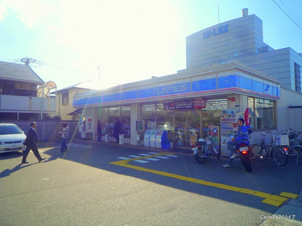 コンビニ　ローソン宝塚栄町一丁目店（コンビニ）まで486m