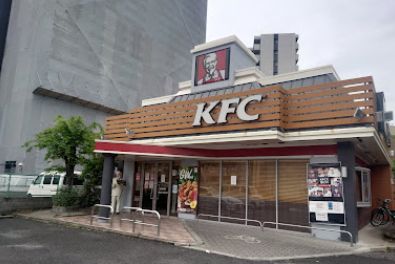 飲食店　ケンタッキーフライドチキン 芦原橋店（飲食店）まで417m