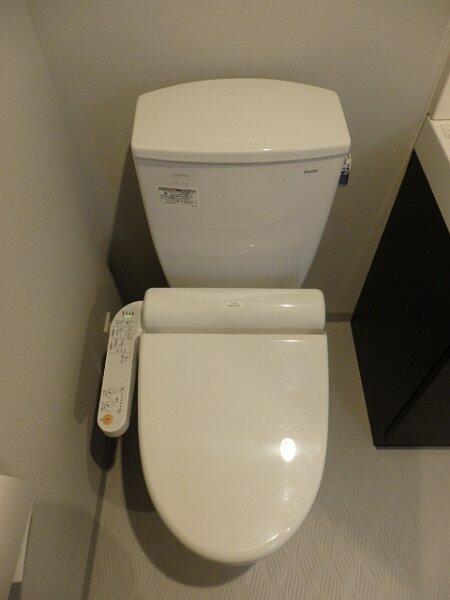 トイレ　ゆったりとした空間のトイレです