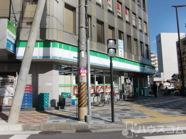 コンビニ　ファミリーマート東中島1丁目店（コンビニ）まで120m