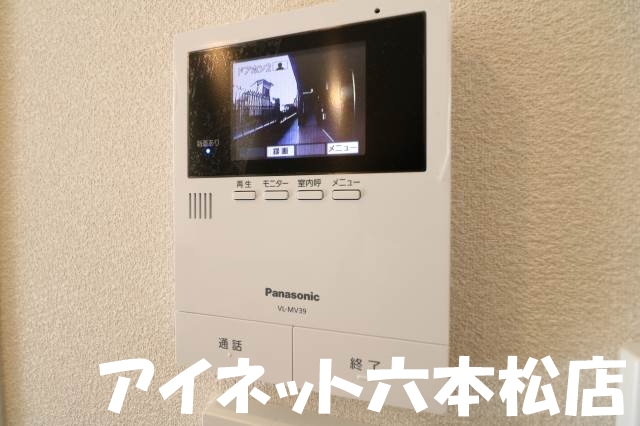 セキュリティ　急な来客時も安心ですね