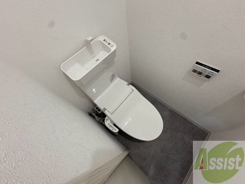 トイレ　こちらはトイレです。お手入れも楽ちんです！
